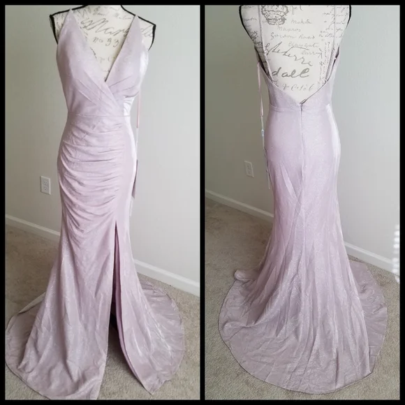 Sparkly formal dress sz 8 - Picture 2 of 2